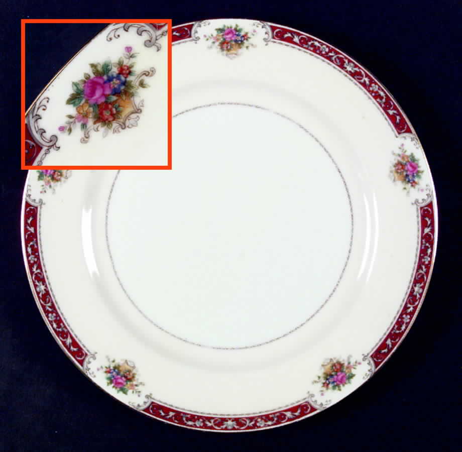 PLR3 Dinner Plate by Pearl China (Japan)-1