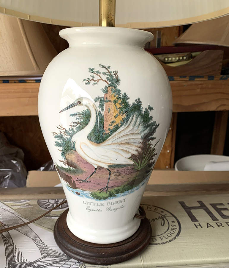 Birds of Britain 22" Electric Lamp & Shade by Portmeirion-1