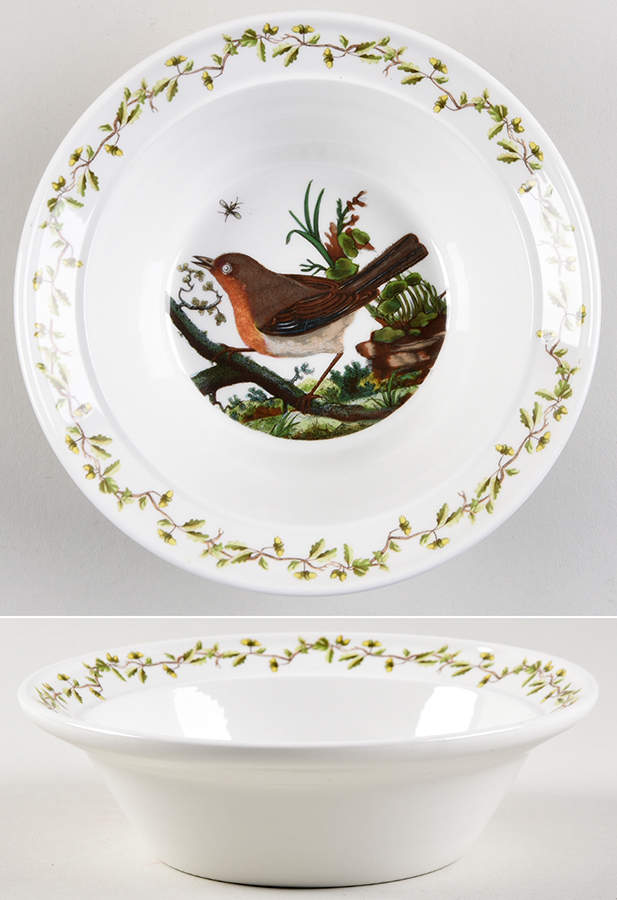 Birds of Britain Rim Cereal Bowl by Portmeirion-1
