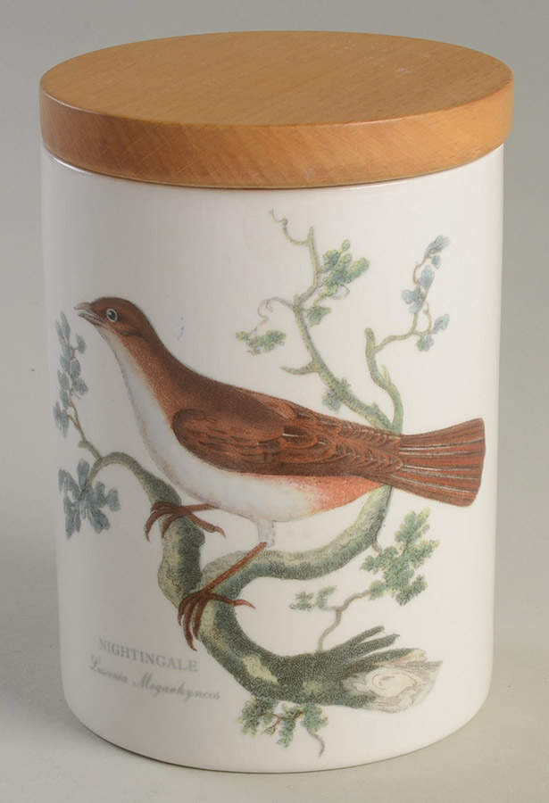 Birds of Britain 5" Storage Jar & Lid by Portmeirion-1
