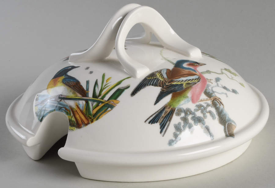 Birds of Britain Lid for Tureen by Portmeirion-1