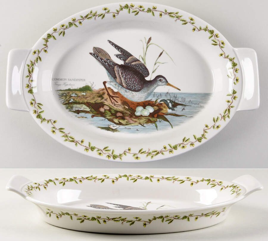 Birds of Britain 12" Augratin by Portmeirion-1