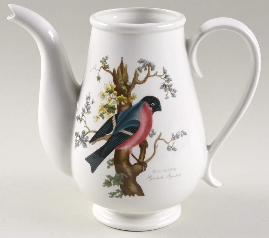 Birds of Britain Coffee Pot No Lid by Portmeirion-1