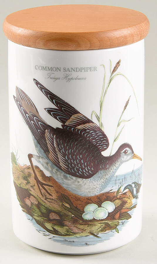 Birds of Britain 8" Storage Jar & Lid by Portmeirion-1