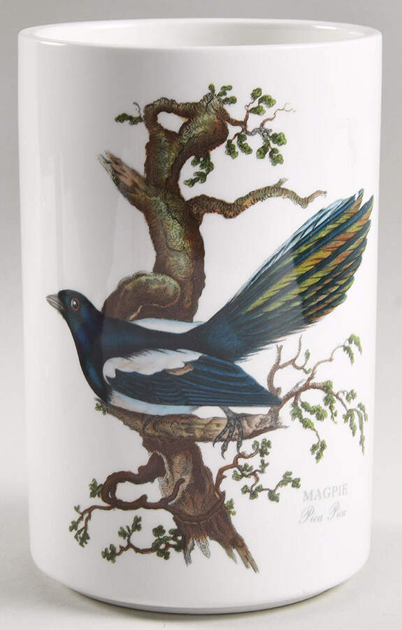 Birds of Britain 8" Storage Jar No Lid by Portmeirion-1