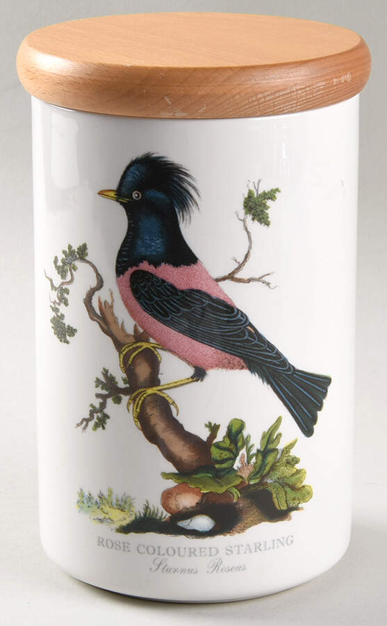 Birds of Britain 7" Storage Jar & Lid by Portmeirion-1