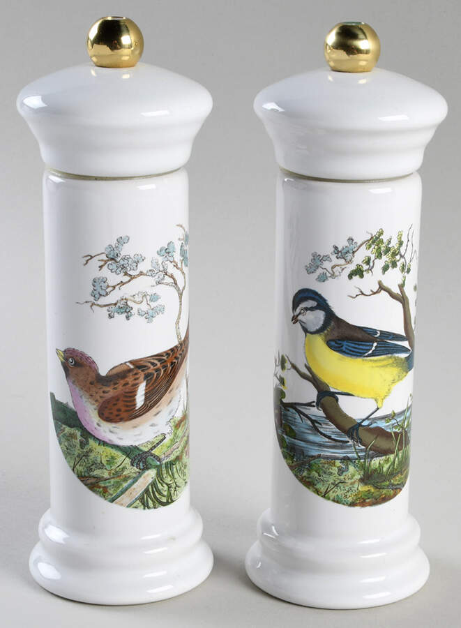 Birds of Britain Salt Mill & Pepper Mill Set (SALMM1 & PEMM1) by Portmeirion-1