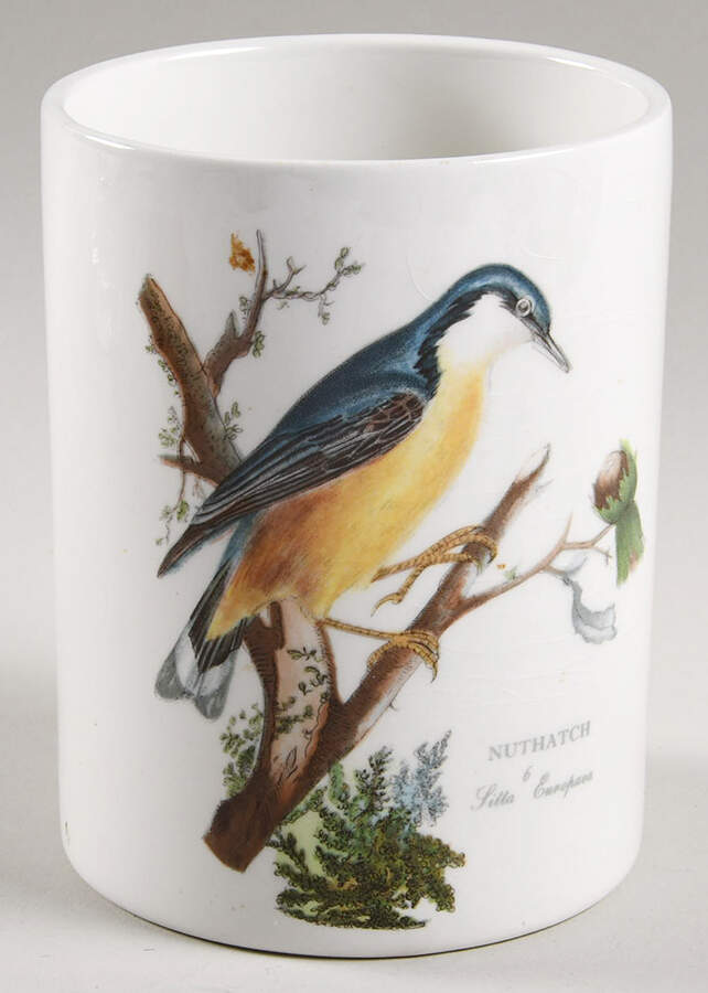 Birds of Britain 5" Storage Jar No Lid by Portmeirion-1