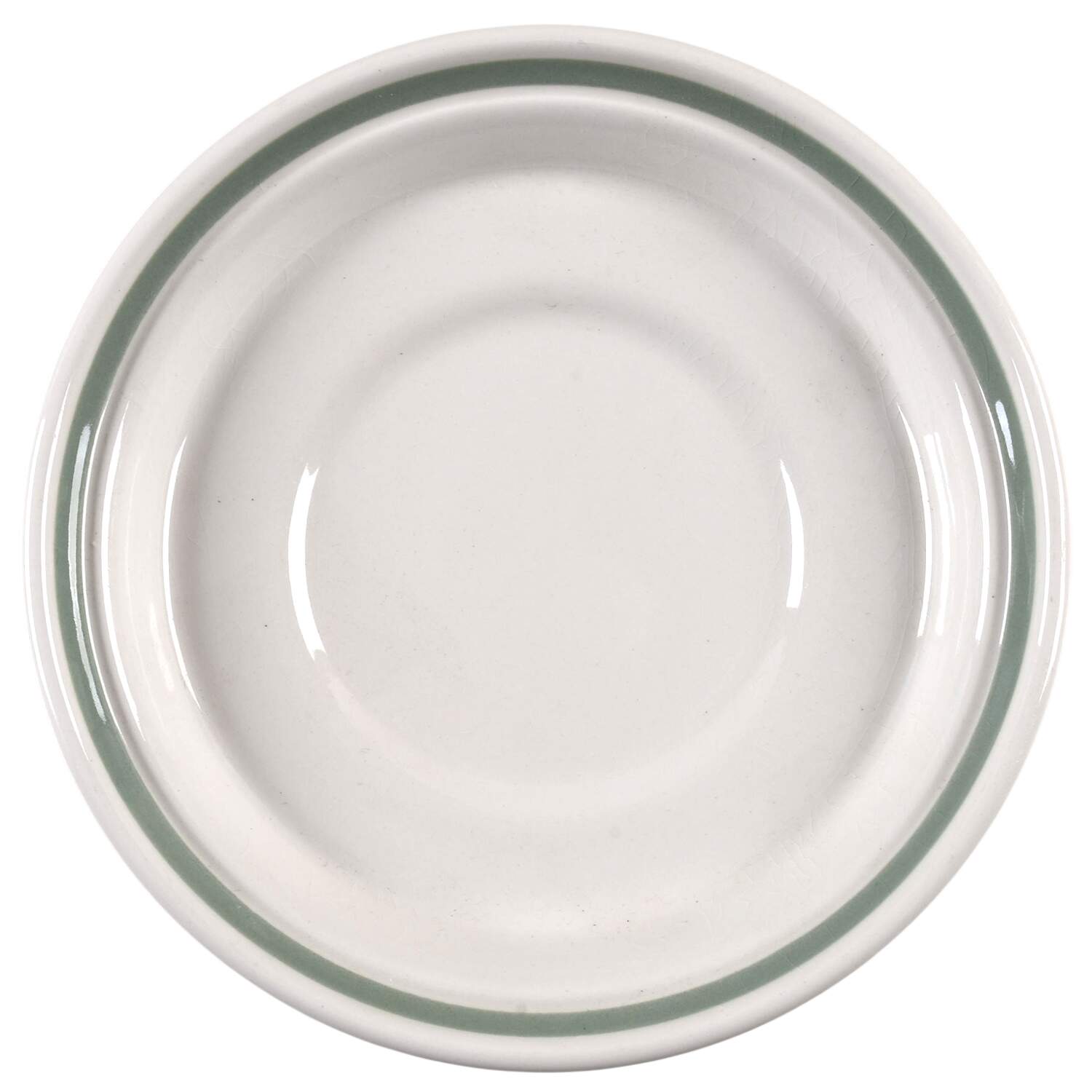 Birds of Britain Saucer with Green Band for Flat Demitasse Cup by Portmeirion-1
