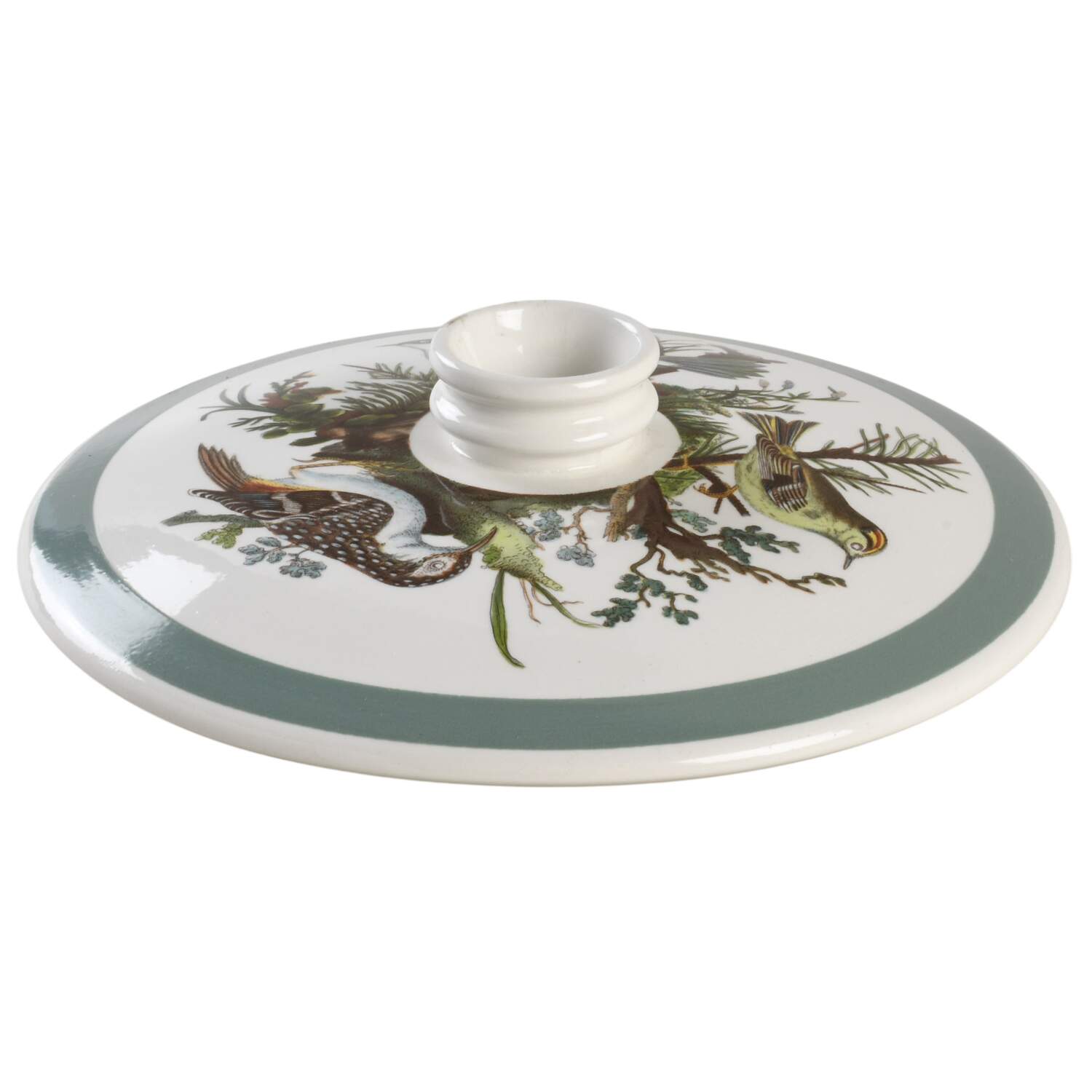 Birds of Britain Lid for 2 Qt Round Covered Casserole by Portmeirion-1
