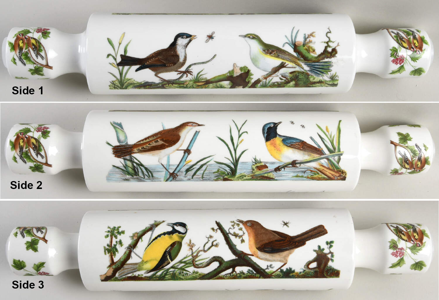 Birds of Britain Rolling Pin by Portmeirion-1