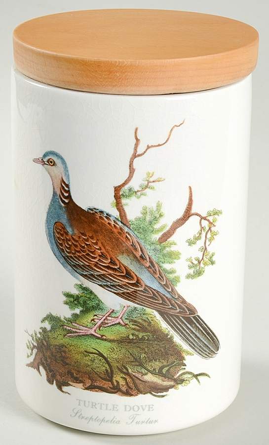 Birds of Britain 7" Storage Jar & Lid by Portmeirion-1