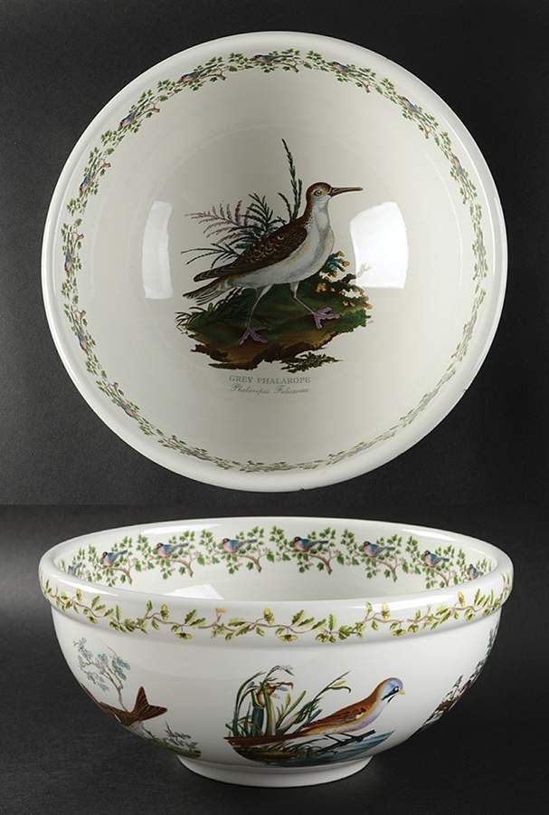 Birds of Britain 10" Large Salad Serving Bowl by Portmeirion-1