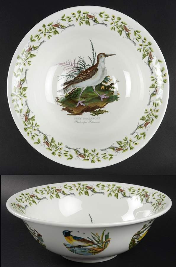 Birds of Britain 11" Large Salad Serving Bowl by Portmeirion-1