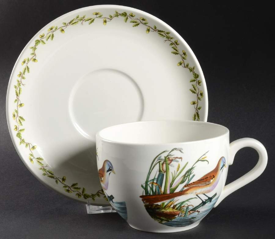 Birds of Britain Jumbo Cup & Saucer Set by Portmeirion-1