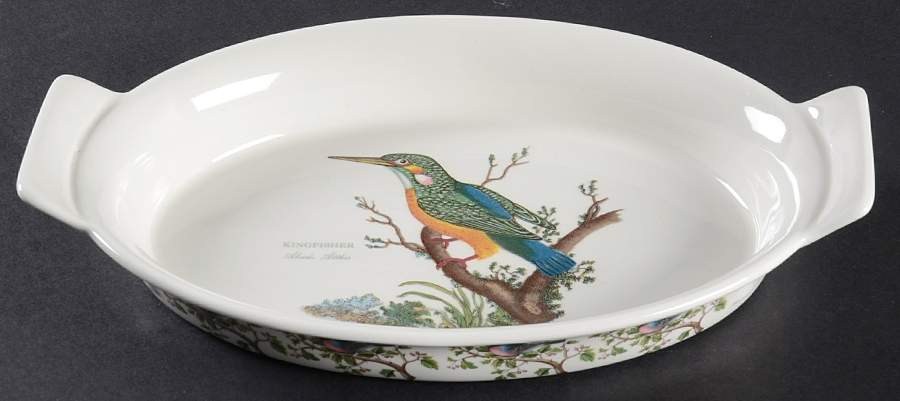 Birds of Britain 10" Augratin by Portmeirion-1
