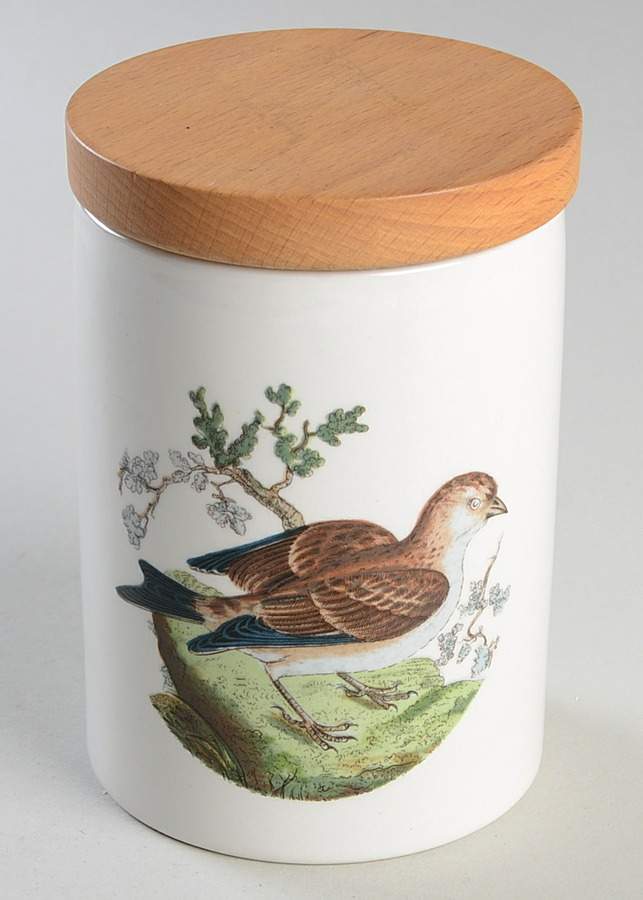 Birds of Britain 4" Storage Jar & Lid by Portmeirion-1