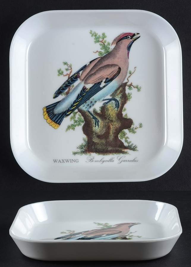 Birds of Britain 5" Square Melamine Tray by Portmeirion-1