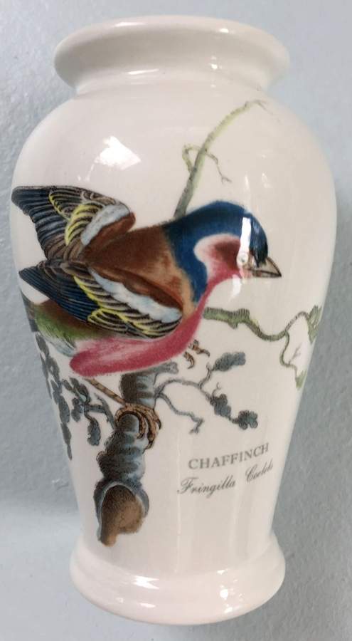 Birds of Britain 5" Canton Vase by Portmeirion-1