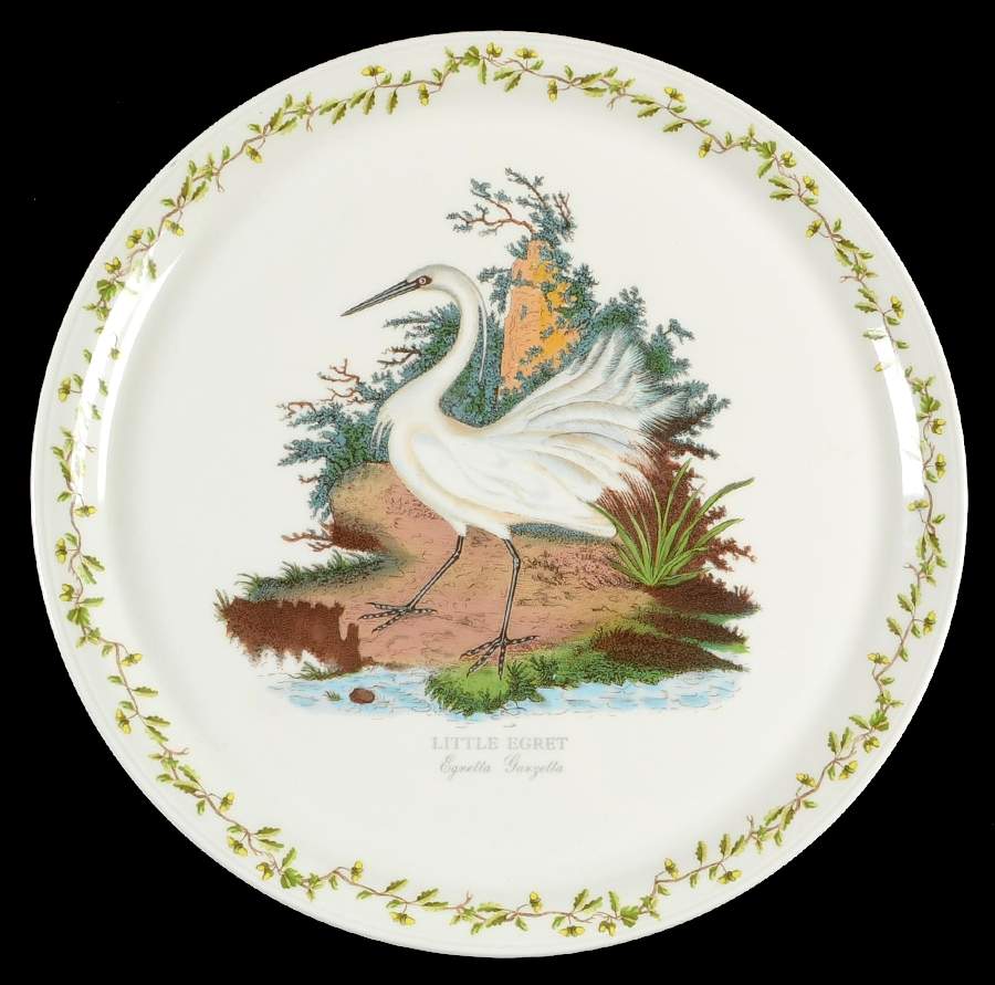 Birds of Britain 12" Pizza/Cake Plate by Portmeirion-1