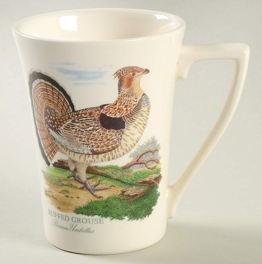 Birds of Britain Mandarin Mug by Portmeirion-1