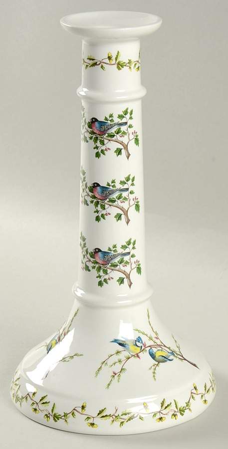 Birds of Britain 9" Candlestick by Portmeirion-1