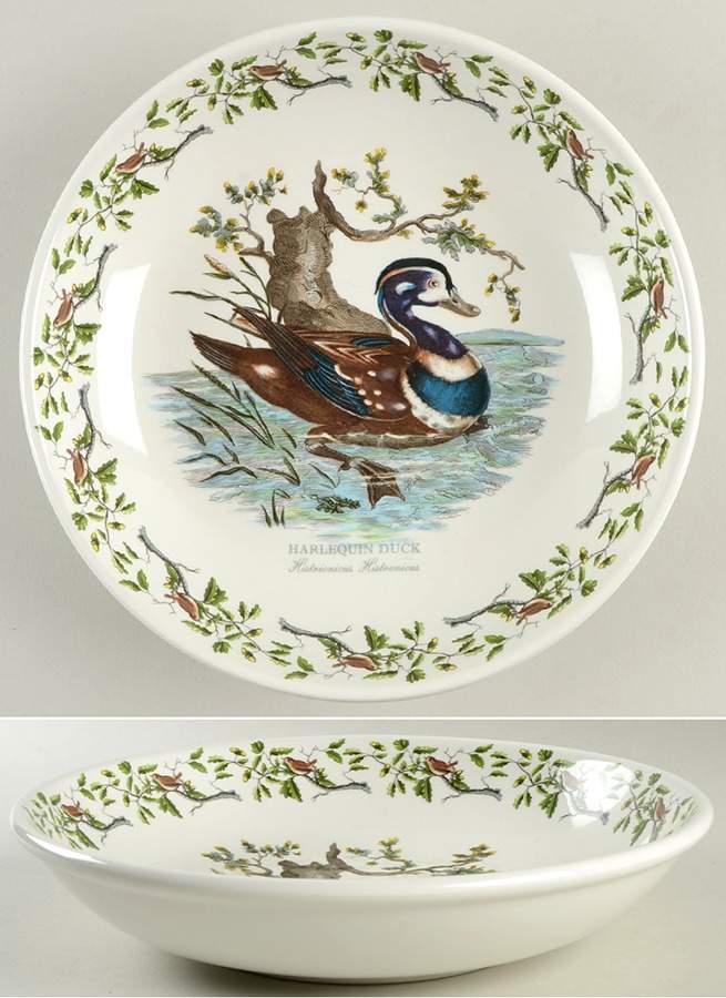 Birds of Britain 10" Pasta Serving Bowl by Portmeirion-1