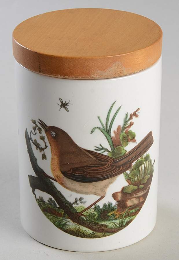 Birds of Britain 4" Storage Jar & Lid by Portmeirion-1