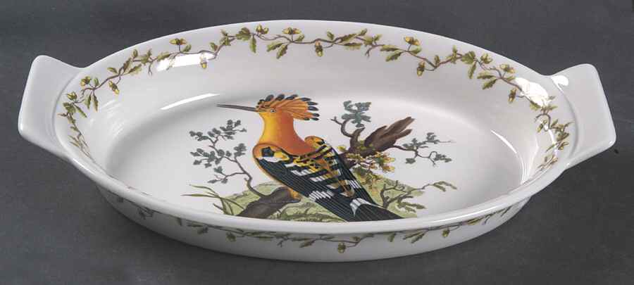 Birds of Britain 10" Augratin by Portmeirion-1