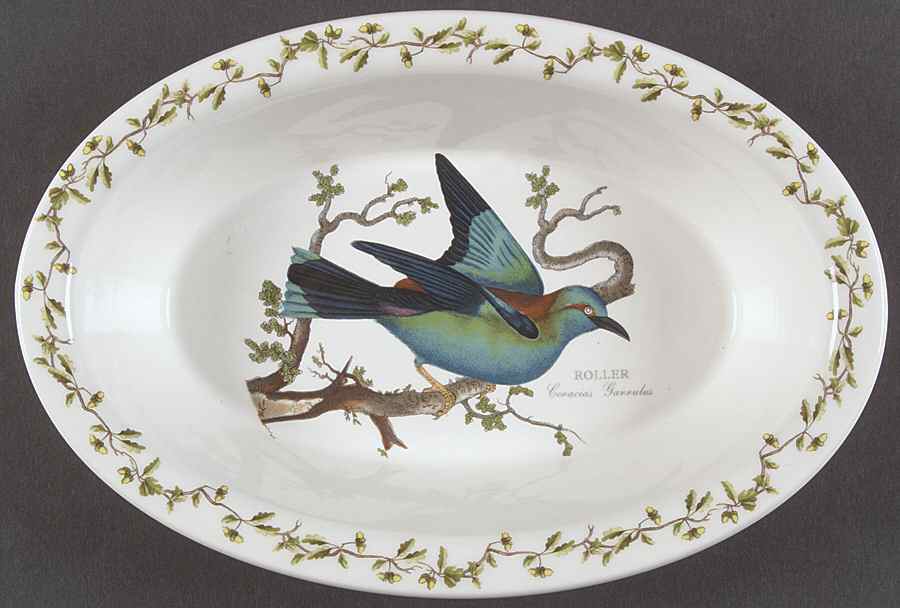 Birds of Britain Medium Deep Oval Oven-to-Table Baker by Portmeirion-1