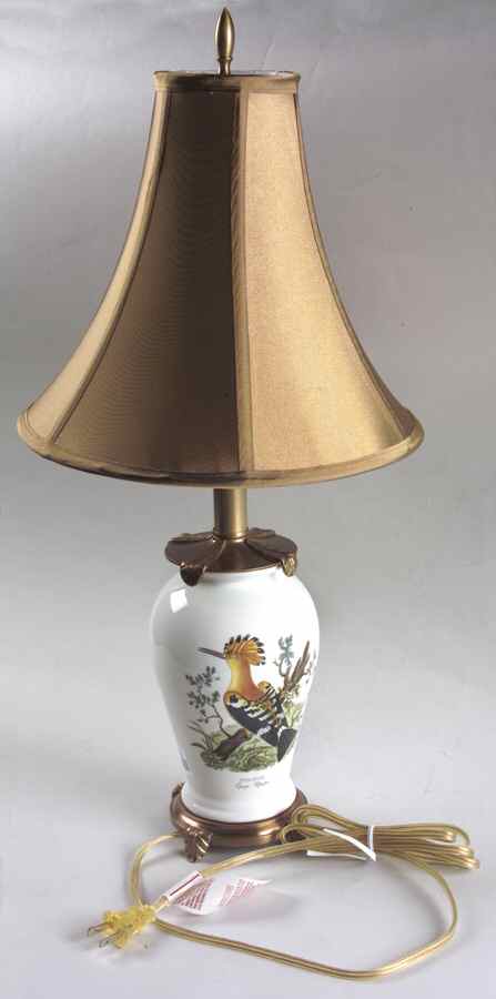 Birds of Britain #2 Canton Vase Lamp & Shade by Portmeirion-1