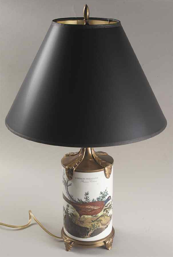 Birds of Britain Canister Vase Lamp & Shade by Portmeirion-1