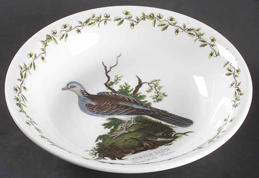Birds of Britain 8" Individual Pasta Bowl by Portmeirion-1