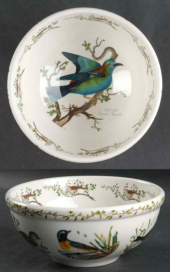 Birds of Britain 7" Salad Serving Bowl by Portmeirion-1