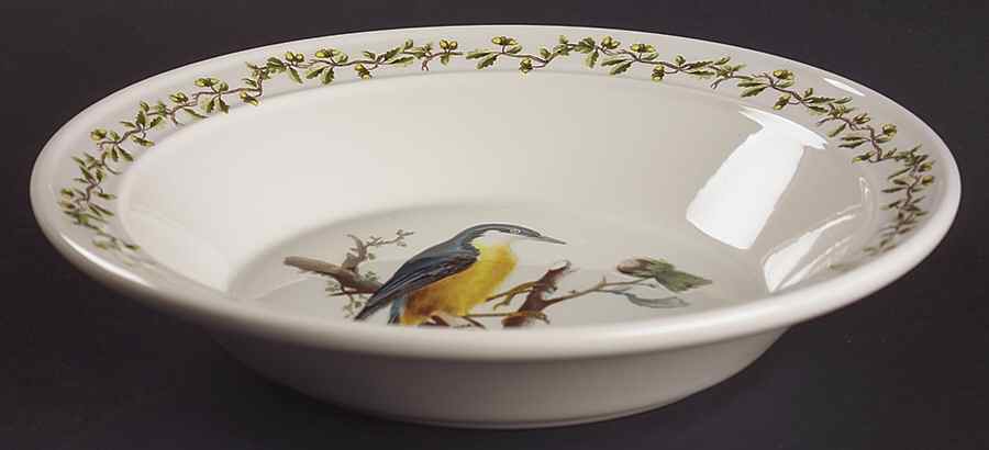 Birds of Britain Rim Soup Bowl by Portmeirion-1
