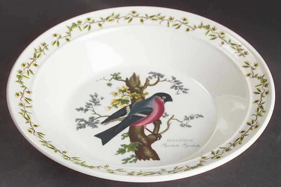 Birds of Britain Rim Soup Bowl by Portmeirion-1