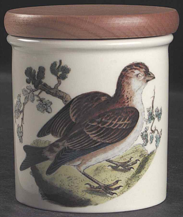 Birds of Britain Small Spice Jar & Lid by Portmeirion-1