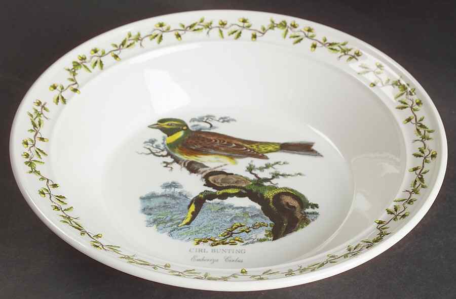 Birds of Britain Rim Soup Bowl by Portmeirion-1