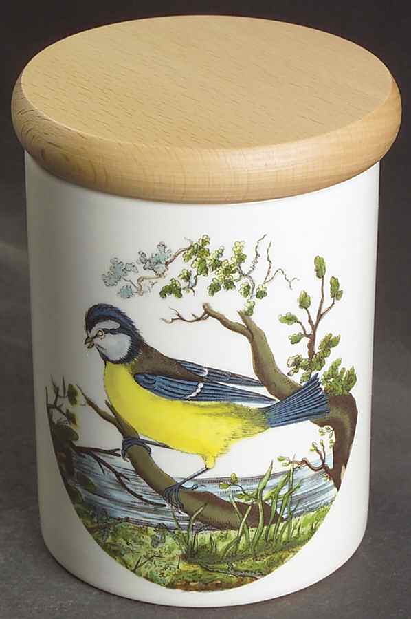 Birds of Britain 4" Storage Jar & Lid by Portmeirion-1