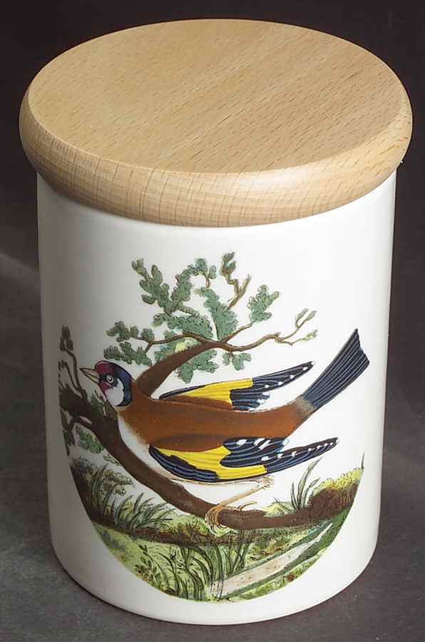 Birds of Britain 4" Storage Jar & Lid by Portmeirion-1