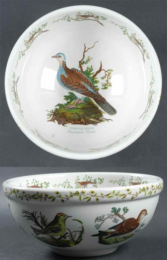 Birds of Britain 7" Salad Serving Bowl by Portmeirion-1