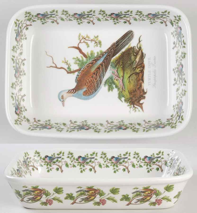 Birds of Britain 8" Lasagna by Portmeirion-1