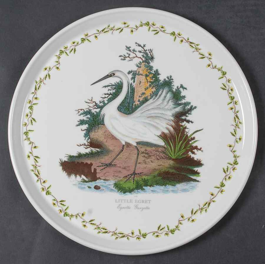 Birds of Britain 12" Pizza/Cake Plate by Portmeirion-1