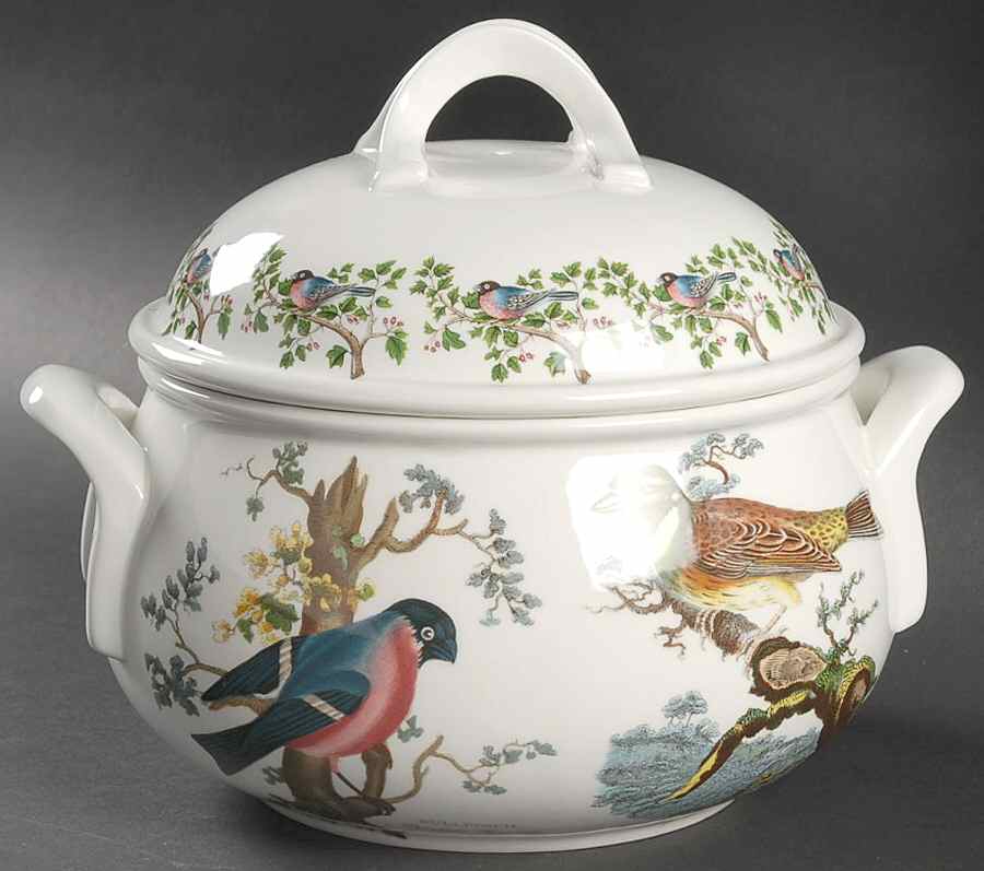 Birds of Britain 2 Qt Round Covered Casserole by Portmeirion-1