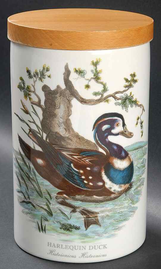 Birds of Britain 8" Storage Jar & Lid by Portmeirion-1