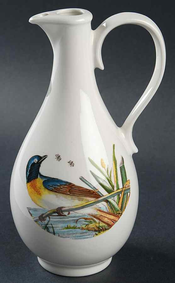 Birds of Britain Handled Oil Cruet W/No Stopper by Portmeirion-1