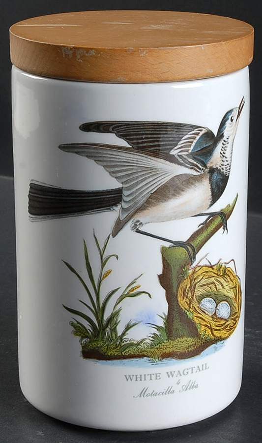 Birds of Britain 7" Storage Jar & Lid by Portmeirion-1