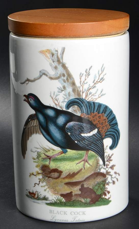 Birds of Britain 8" Storage Jar & Lid by Portmeirion-1