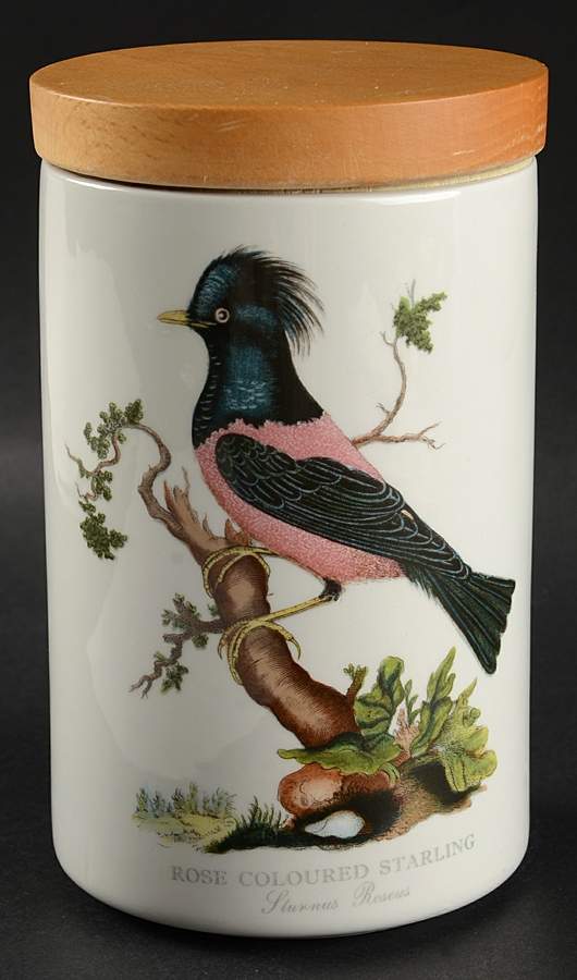 Birds of Britain 7" Storage Jar & Lid by Portmeirion-1