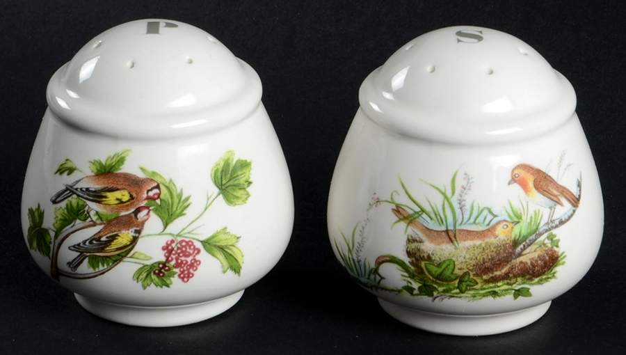 Birds of Britain Salt & Pepper Set by Portmeirion-1